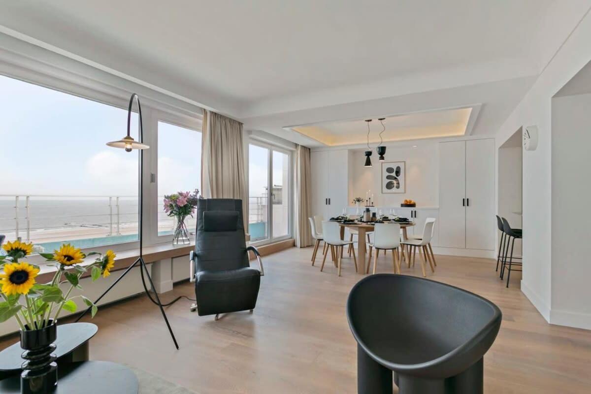 Huswell - Panoramic Seaview Apartment In 'T Zoute Knokke-Heist Zewnętrze zdjęcie