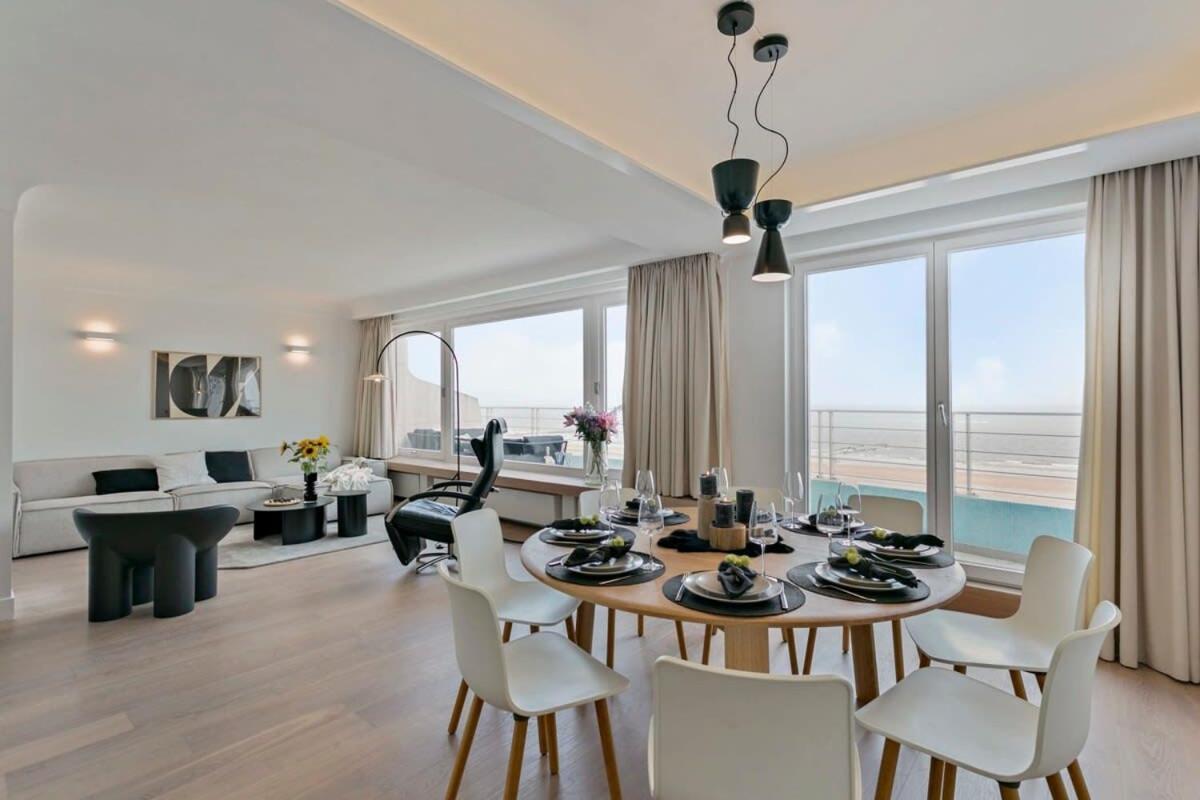 Huswell - Panoramic Seaview Apartment In 'T Zoute Knokke-Heist Zewnętrze zdjęcie